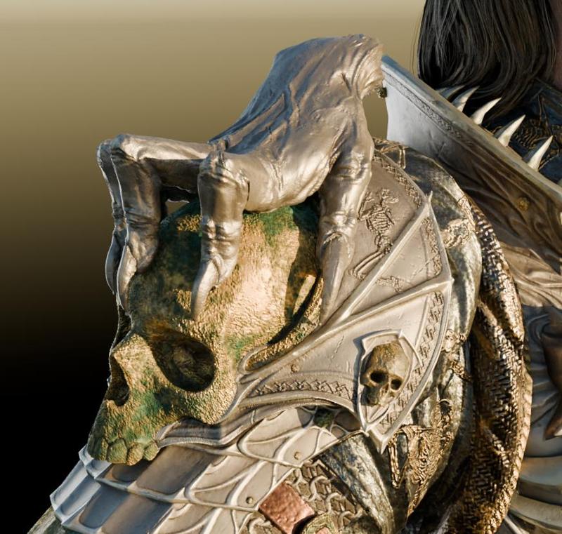 Ketheric Thorm Shoulderplate (Baldur's Gate)