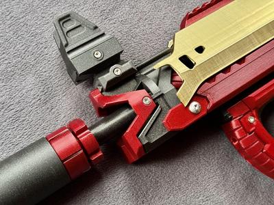 Caliburn C4 (metrisch) - Abdeckung Lauf/Barrel cover und Thumbscrew mag adapter