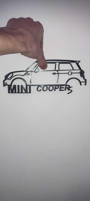Mini r56s wallart