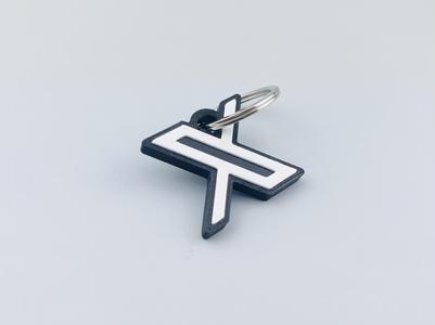 X Keychain