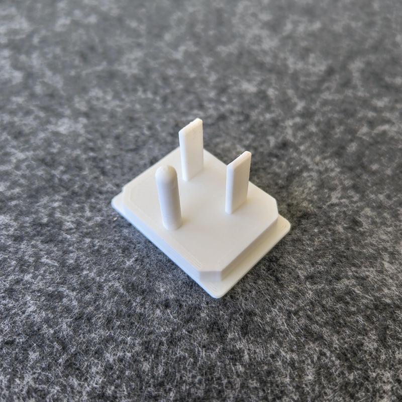 3-Prong Power Outlet Plug Cover (Type B)