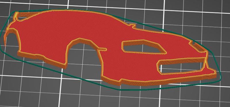 Toyota Supra MK4 keychain