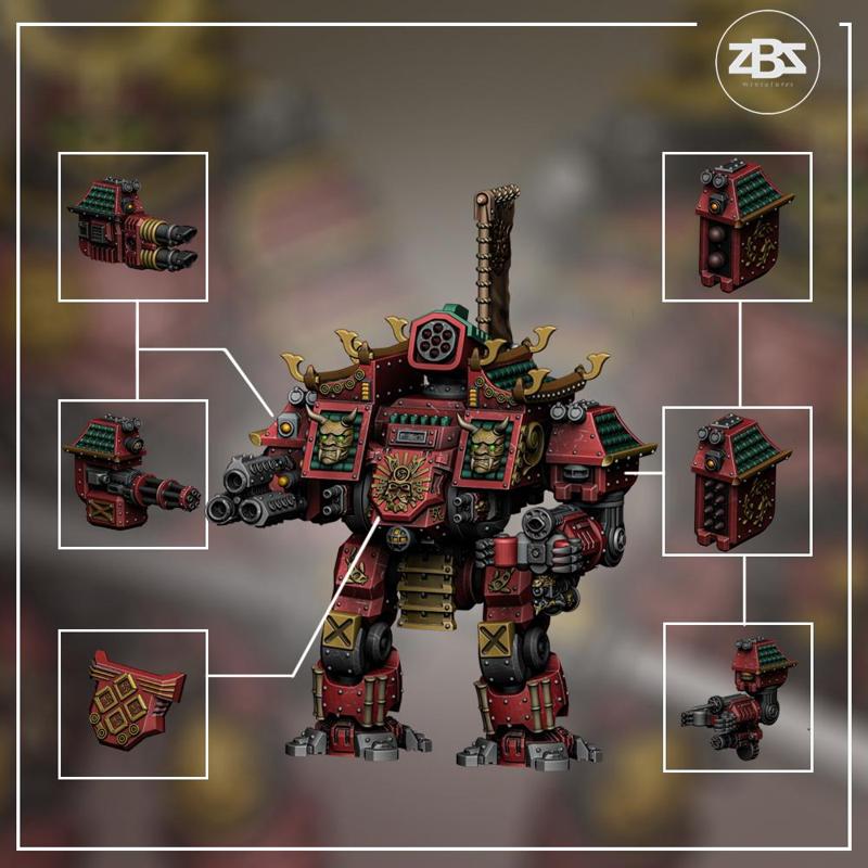 Manzu Ama - Oni class Mech