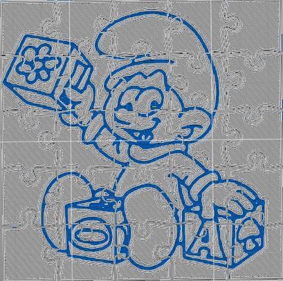 Puzzle - Babysmurf