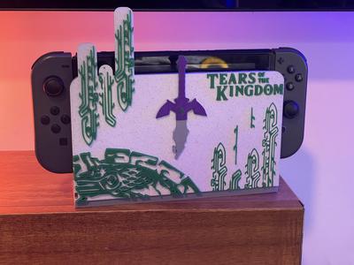 Switch Dock Cover - Tears of the Kingdom