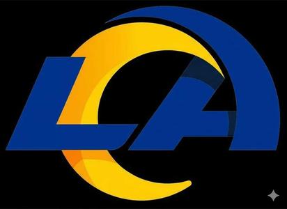 LA Rams Logo - 3D Model