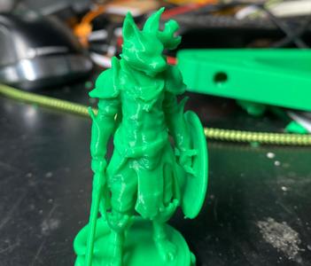 Antropormophed cat Figurine D&D