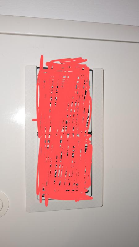 W-LAN QR-Code Card Holder/Slider