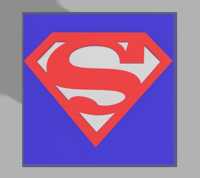 KeyCap Letter S (Superman)