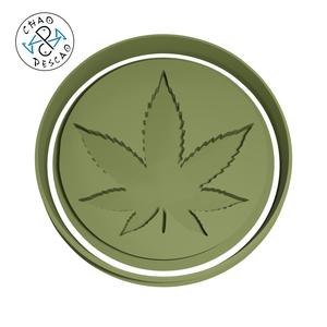 420 WEED SET (NO 1) - Cookie Cutter - Fondant - Polymer Clay