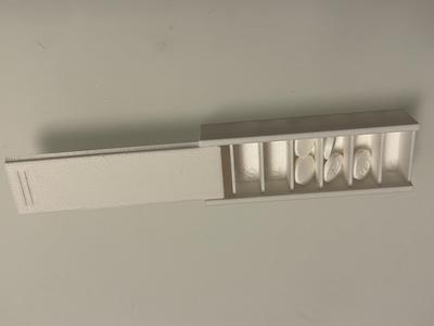 Pillbox with 7 compartments, Monday to Sunday