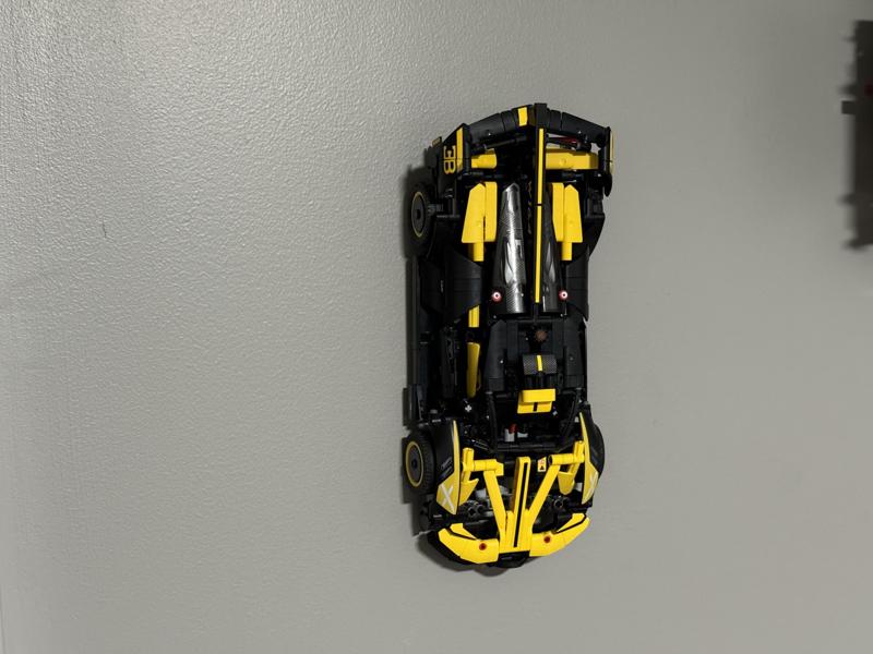 LEGO Bugatti Bolide (42151 / 42162) Wall Mount