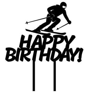topper cake Alpine skiing