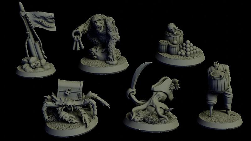 Objective Markers - The Blighted Privateers