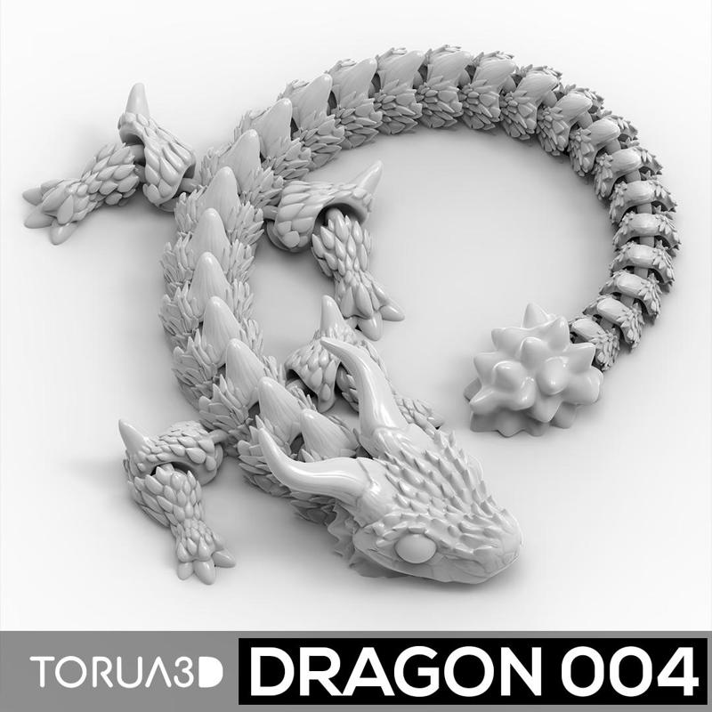 Articulated Dragon 004 | File STL