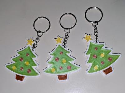 Christmas Tree Keychain