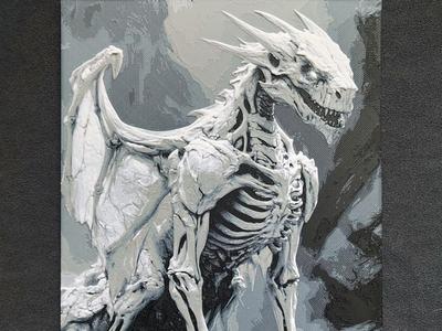 Bone Dragon HueForge