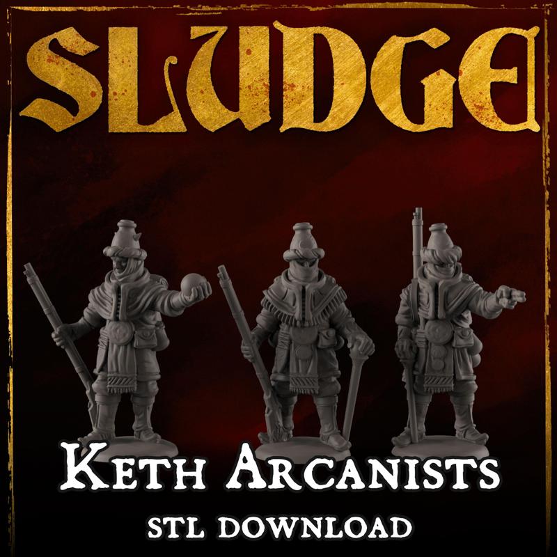SLUDGE Keth Arcanists