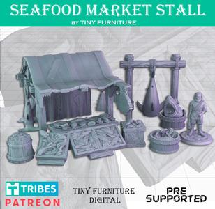Seafood Market Stall
