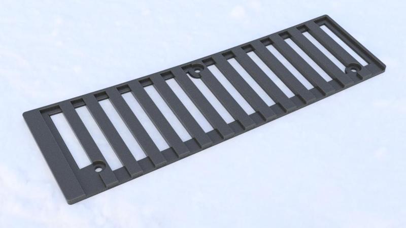 Nissan Pathfinder Navara Hardbody WD21 wiper cowl top grille