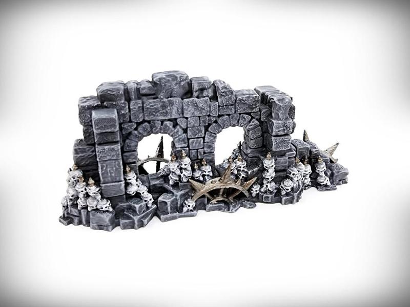 Double Arch Window: Ancient Ruins GRIMDARK Terrain Set