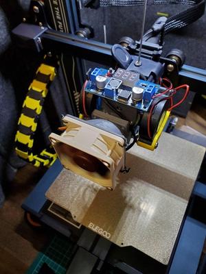 40mm fan duct adapted for Neptune 3 Pro