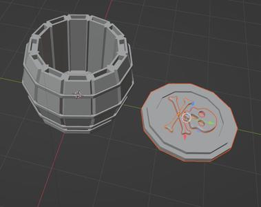 pirates' barrel