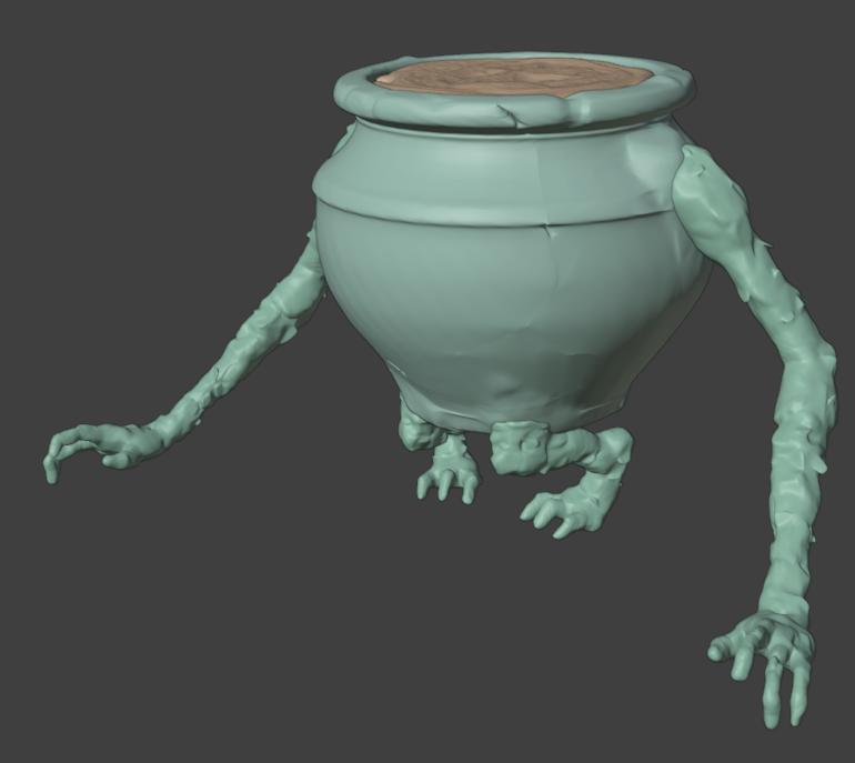 Alive Pot NPC from Elden Ring