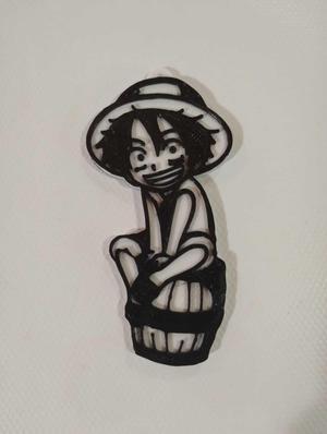 Luffy Keychain