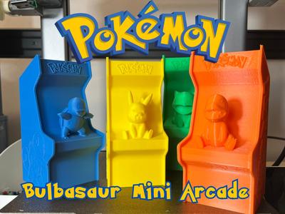 Mini Arcade Pokémon 3D – Bulbasaur Edition