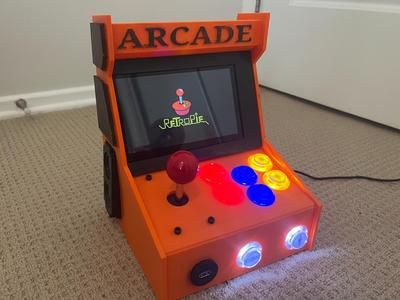 Print-In-Place RetroPie Arcade