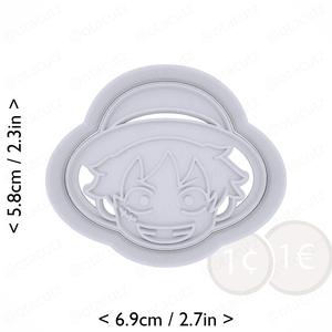Monkey D Luffy Cookie Cutter / One Piece