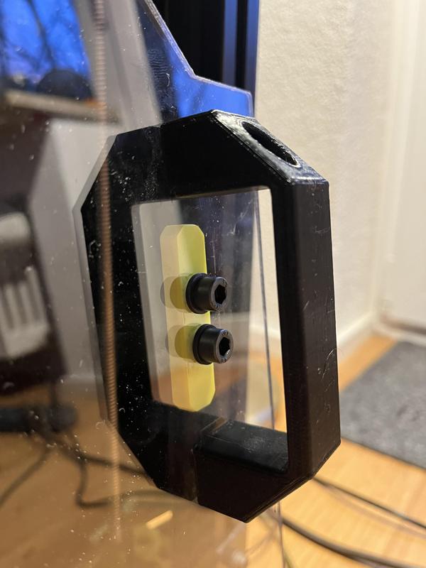 RatRig 400 V-Core 3.1 Enclosure 2.0 - printable handle // 3030 extrusion handle