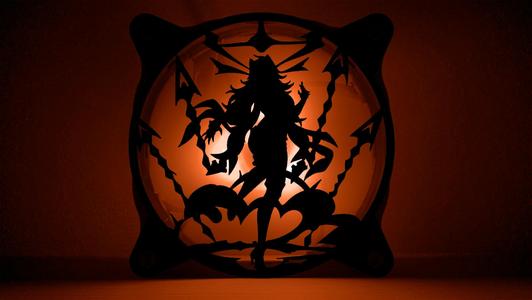 Genshin Impact Dehya PC fan grill cover