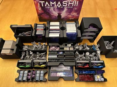 Tamashii: Chronicle of Ascend + expansions insert (Gamefound Box)