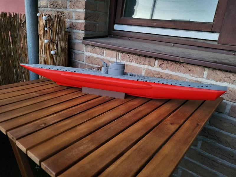 SUBMARINE MODEL TYPE VII C GERMAN WW2 SUBMARINE