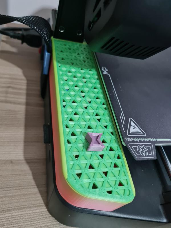 Ender-3 V3 SE/KE Cable Holder and Lid Handle for Storage Box With Sliding Lid made by @Phamaral_1388575