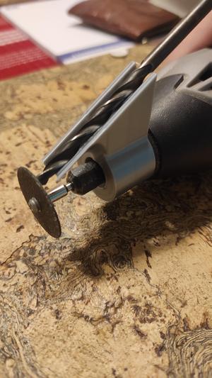 Dremel - tool for sharpening drill bits