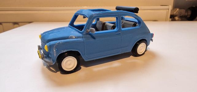 Fiat 600 year 1961 by Ed van der Heijden