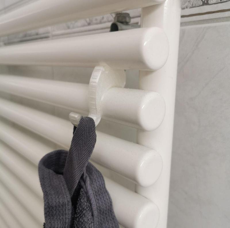 Drying Rack Bathroom Heater Radiator Towel Hook Hanger