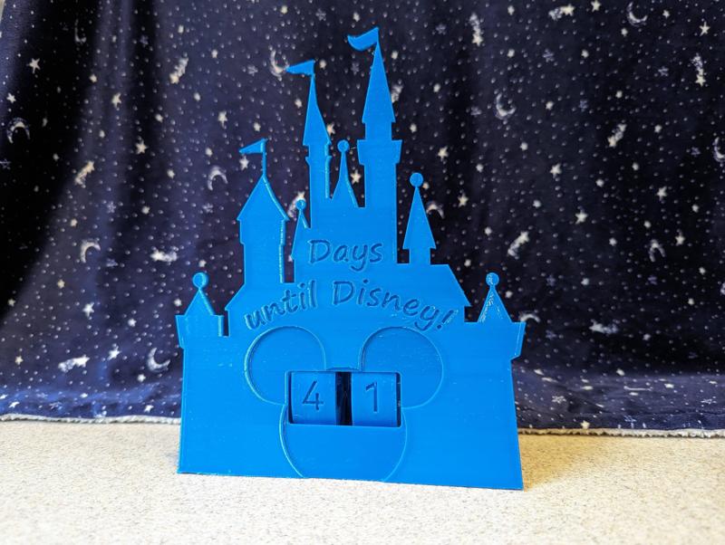 Disney Countdown Castle