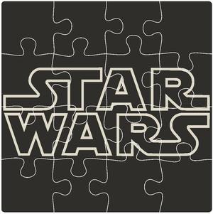 Star Wars Logo 4x4 120mm Puzzle