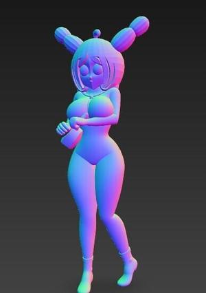 Anime rabbit girl