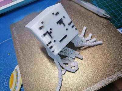 Minecraft One-Piece Movable Hinge Ghost