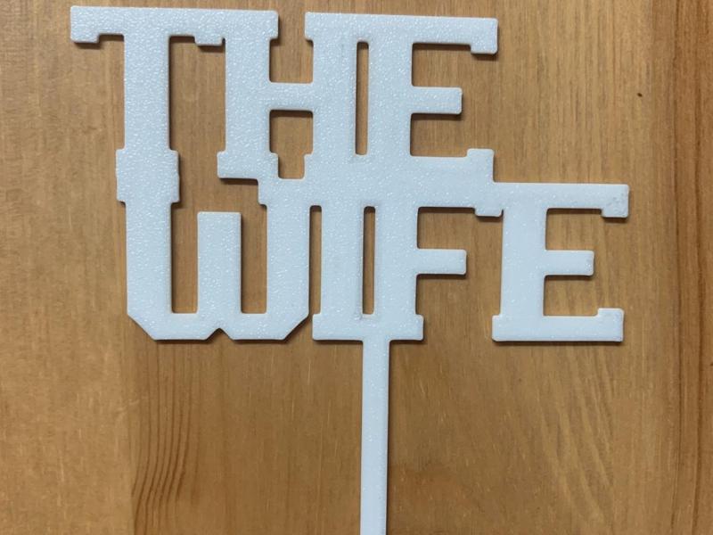THE WIFE CAKE TOPPER 