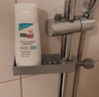 Narrow shower tray, universal mounting size