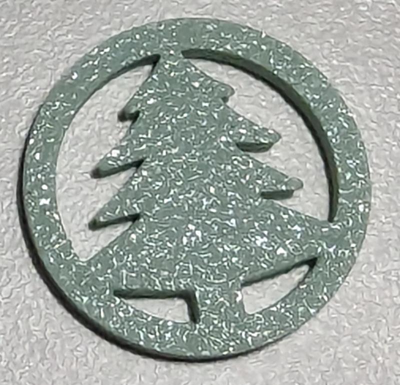 1€ gettone moneta carrello - coin for trolley  -NATALE XMAS