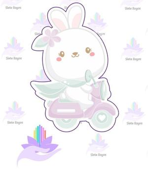 Motorcycle Bunny Cookie Cutter