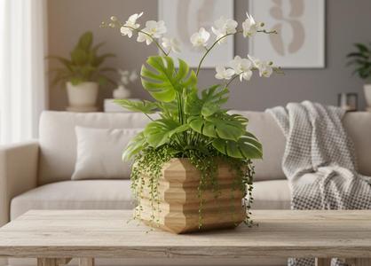 PLANT POT -- PEN CUP -- HOME DECOR (VASE MODE)
