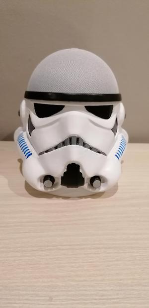 Suporte Alexa Echo Dot 4a e 5a Geração Stormtrooper Star Wars V2